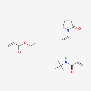 N-tert-butylprop-2-enamide;1-ethenylpyrrolidin-2-one;ethyl prop-2-enoate