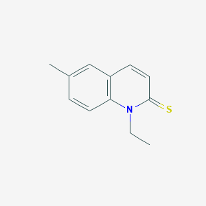 1-Ethyl-6-methyl-2(1H)-quinolinethione