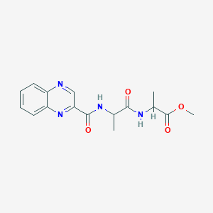 Methyl n-(quinoxalin-2-ylcarbonyl)alanylalaninate