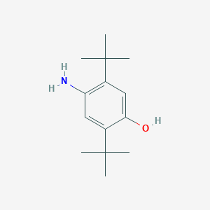 4-Amino-2,5-ditert-butylphenol