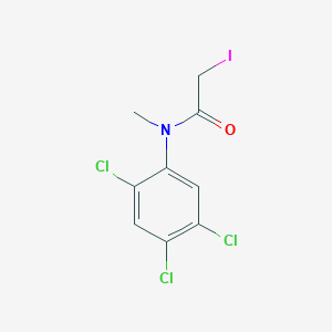 2-Iodo-N-methyl-N-(2,4,5-trichlorophenyl)acetamide