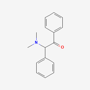 molecular formula C16H17NO B13748727 2-(Dimethylamino)-1,2-diphenylethanone CAS No. 36713-33-4