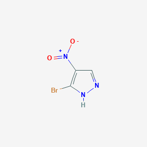 molecular formula C3H2BrN3O2 B1374897 3-Bromo-4-nitro-1H-pyrazole CAS No. 784193-37-9
