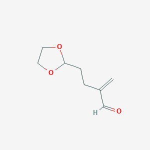 4-(1,3-Dioxolan-2-yl)-2-methylidenebutanal