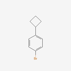 molecular formula C10H11B B1374904 1-Bromo-4-cyclobutylbenzene CAS No. 39868-71-8