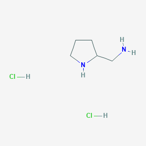 molecular formula C5H14Cl2N2 B1374907 2-(Aminomethyl)pyrrolidine dihydrochloride CAS No. 6149-92-4