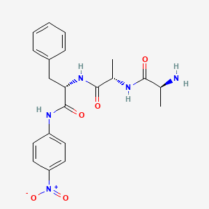molecular formula C21H25N5O5 B1374909 Ala-Ala-Phe对硝基苯胺 CAS No. 61043-41-2