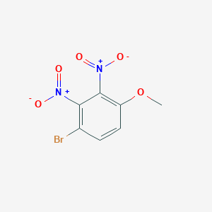 B1374928 1-Bromo-4-methoxy-2,3-dinitrobenzene CAS No. 860465-95-8