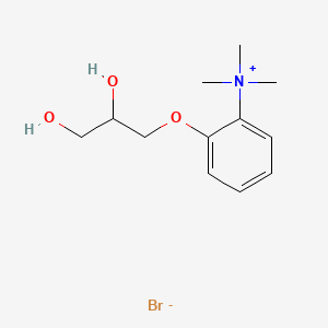 (o-(2,3-Dihydroxypropoxy)phenyl)trimethylammonium bromide