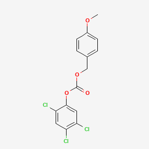 Carbonic acid, (4-methoxyphenyl)methyl 2,4,5-trichlorophenyl ester