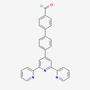 4-[4-(2,6-dipyridin-2-ylpyridin-4-yl)phenyl]benzaldehyde