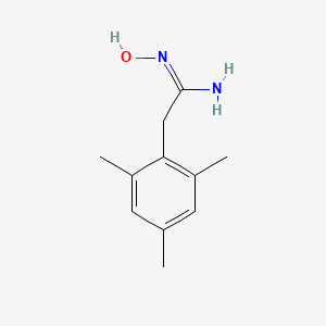 N-Hydroxy-2-(2,4,6-trimethyl-phenyl)-acetamidine