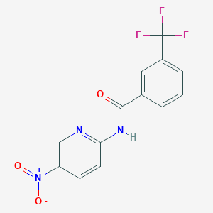 N-(5-Nitro-2-pyridyl)-3-(trifluoromethyl)benzamide