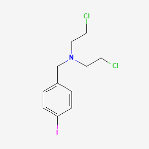 N,N-Bis(2-chloroethyl)-p-iodobenzylamine