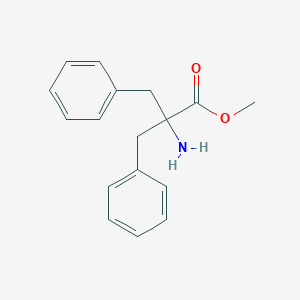 B137497 Methyl 2-amino-2-benzyl-3-phenylpropanoate CAS No. 137582-40-2