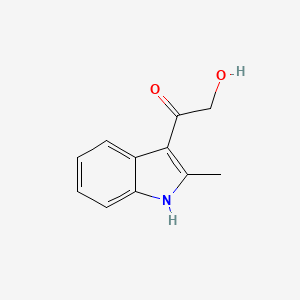 Ketone, hydroxymethyl 2-methyl-3-indolyl