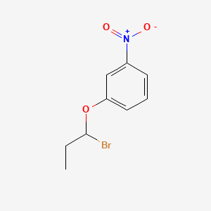 1-(1-Bromopropoxy)-3-nitrobenzene