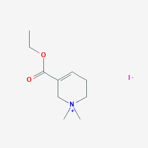 1-Methyl-3-carboethoxy-1,2,5,6-tetrahydropyridinium iodide