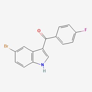 5-Bromo-3-(4-fluorobenzoyl)-1h-indole