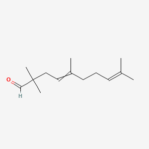 2,2,5,9-Tetramethyldeca-4,8-dienal