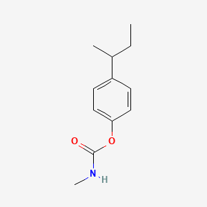 (4-butan-2-ylphenyl) N-methylcarbamate