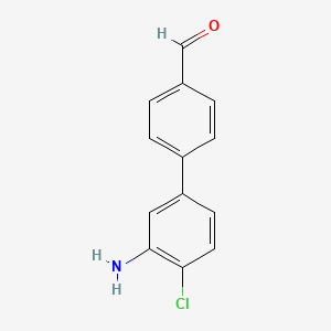 3'-Amino-4'-chloro-biphenyl-4-carbaldehyde