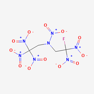 1-Fluoro-1,1,3,5,5-hexanitro-3-azapentane