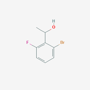 molecular formula C8H8BrFO B1375031 1-(2-溴-6-氟苯基)乙醇 CAS No. 1232407-68-9