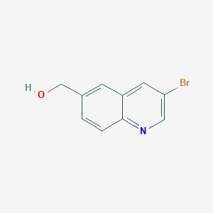 molecular formula C10H8BrNO B1375035 (3-Bromoquinolin-6-yl)methanol CAS No. 1268261-05-7