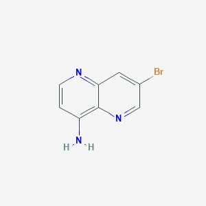 7-Bromo-1,5-naphthyridin-4-amine