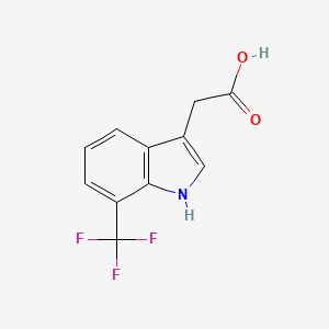 7-(trifluoromethyl)-1H-Indole-3-acetic acid