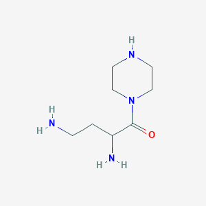 2,4-Diamino-1-(piperazin-1-yl)butan-1-one