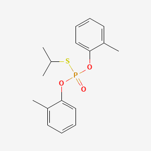 Phosphorothioic acid, O,O-bis(2-methylphenyl) S-(1-methylethyl) ester