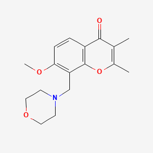 2,3-Dimethyl-7-methoxy-8-(morpholinomethyl)chromone