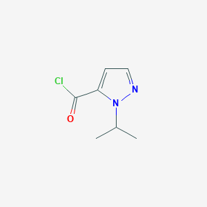 1-Isopropyl-1H-pyrazole-5-carbonyl chloride