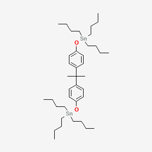 (Isopropylidenebis(p-phenyleneoxy))bis(tributylstannane)