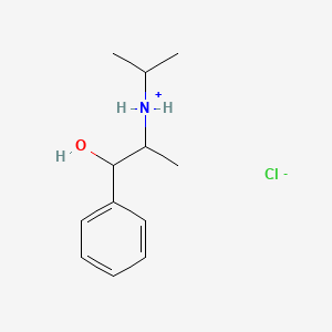 (+-)-alpha-(1-(Isopropylamino)ethyl)benzyl alcohol hydrochloride