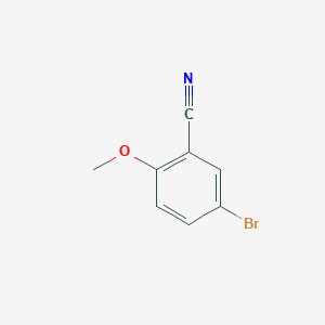molecular formula C8H6BrNO B137507 5-Bromo-2-methoxybenzonitrile CAS No. 144649-99-0