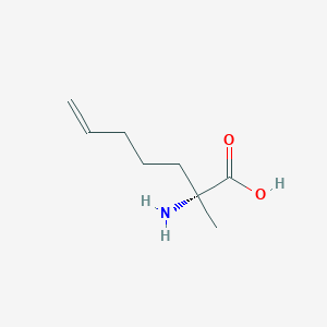 (R)-2-amino-2-methylhept-6-enoic acid