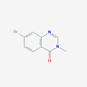 molecular formula C9H7BrN2O B1375074 7-bromo-3-methylquinazolin-4(3H)-one CAS No. 1293987-84-4