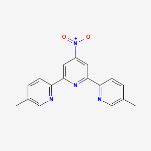 2,6-bis(5-methylpyridin-2-yl)-4-nitropyridine