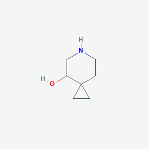 molecular formula C7H13NO B1375082 6-Azaspiro[2.5]octan-4-ol CAS No. 955082-88-9