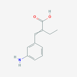 2-[(3-Aminophenyl)methylene]butanoic acid