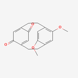 (2.2)-Paracyclophane-2,5-dione, 2',5'-dimethoxy-