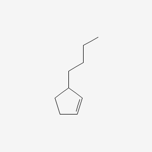 Cyclopentene, 3-butyl-