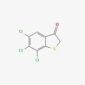 5,6,7-Trichloro-3-thianaphthenone