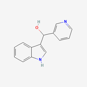 1H-Indole-3-methanol, alpha-3-pyridinyl-