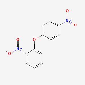 molecular formula C12H8N2O5 B13750999 1-Nitro-2-(4-nitrophenoxy)benzene CAS No. 5950-83-4