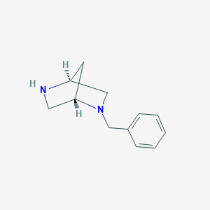 molecular formula C12H16N2 B137512 (1S,4S)-2-苄基-2,5-二氮杂双环[2.2.1]庚烷 CAS No. 127641-07-0