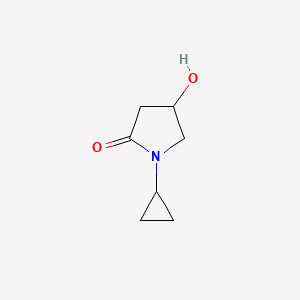 1-Cyclopropyl-4-hydroxypyrrolidin-2-one